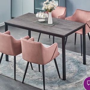 4 piece velvet upholstered dining chairs